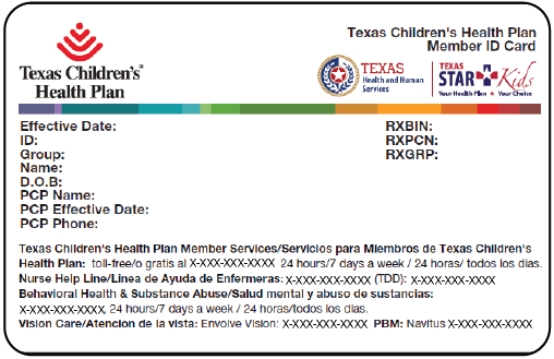 Texas Children's Health Plan STAR Kids