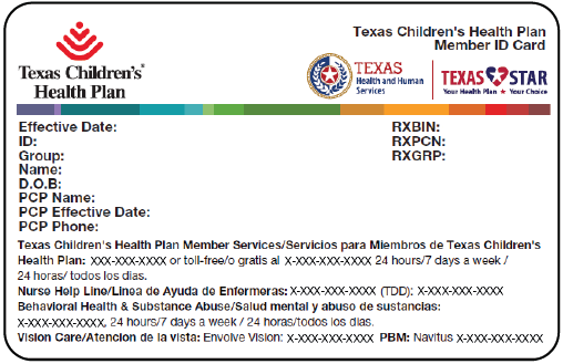 Texas Children's Health Plan Texas STAR