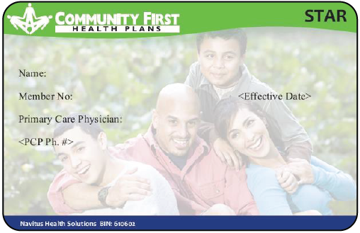 Community First member ID