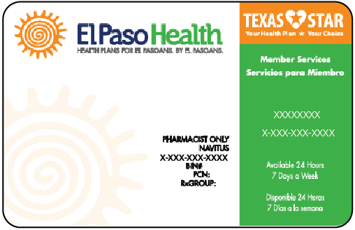 El Paso Health member ID